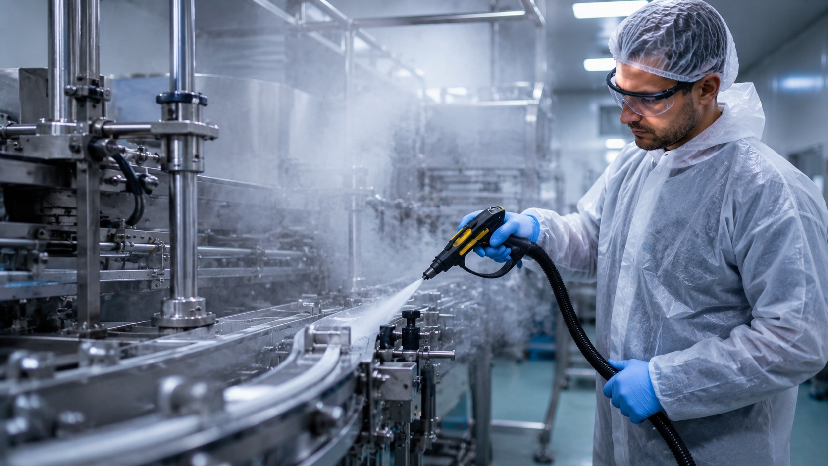 Industrijsko čišćenje suvom parom